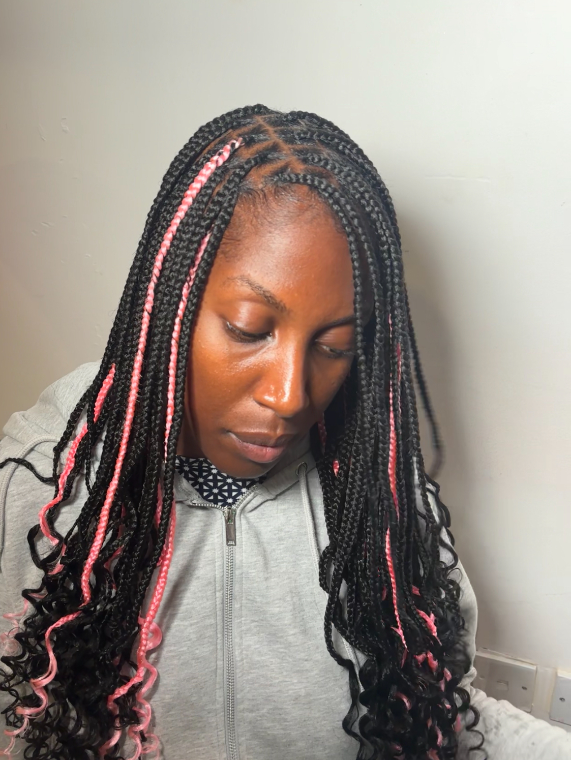 Knotless braids