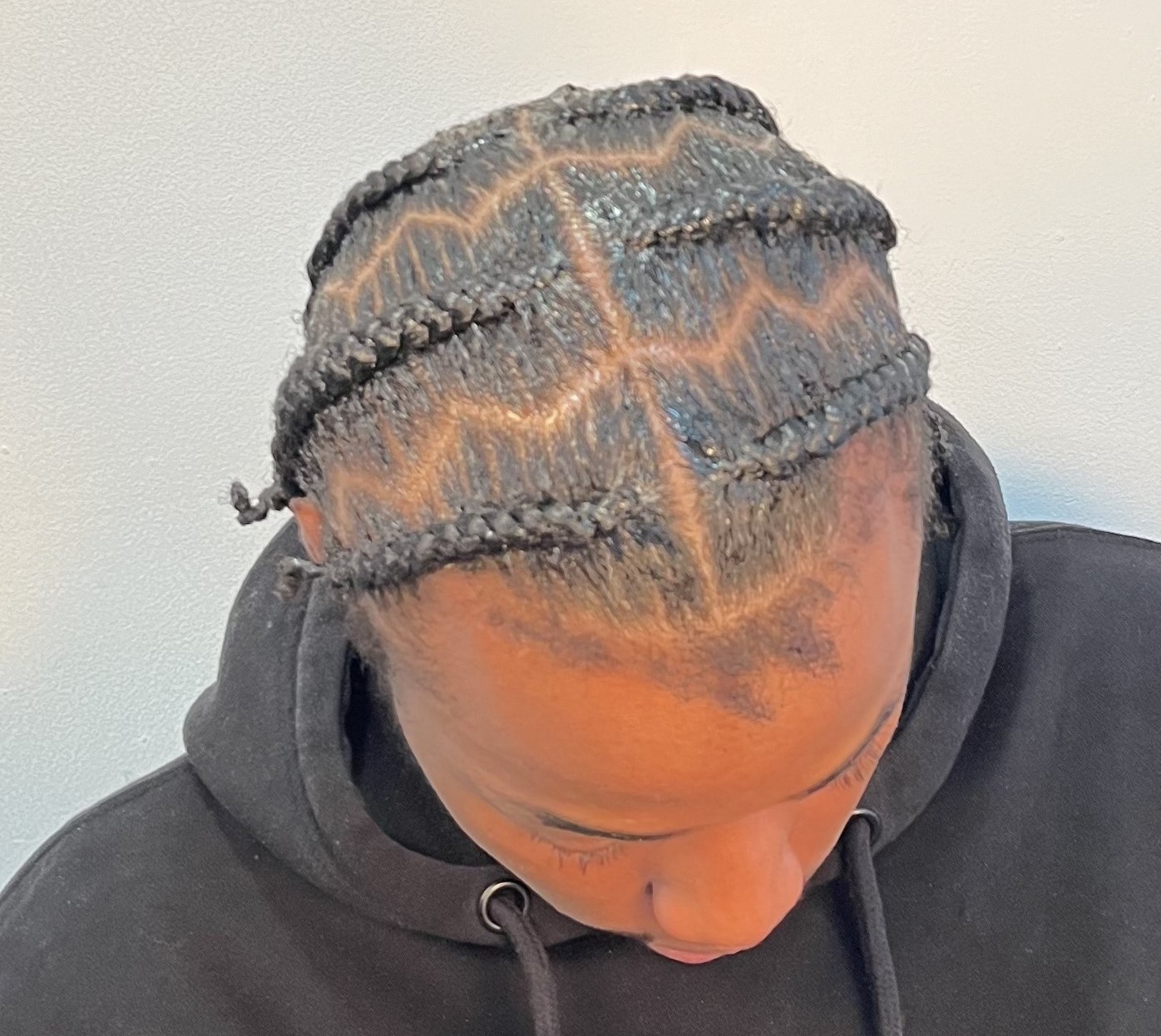 Stitch-cornrows